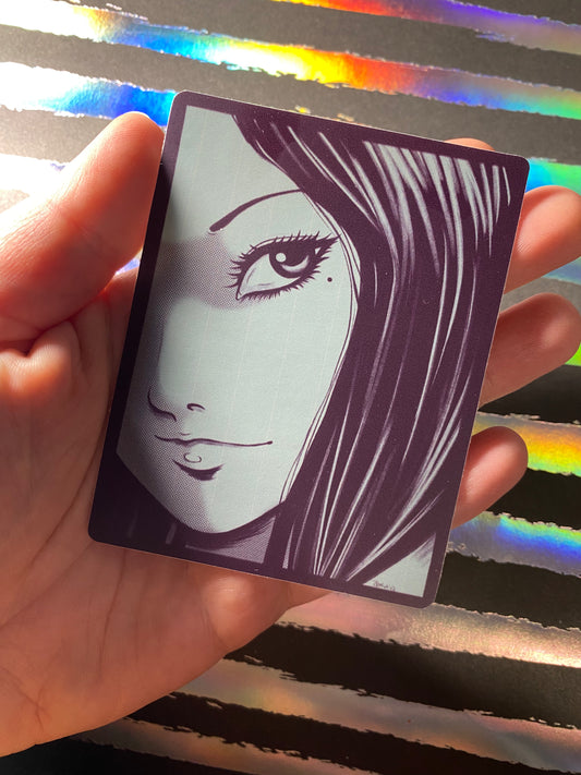 Tomie Study Fan Art 3.5” Sticker