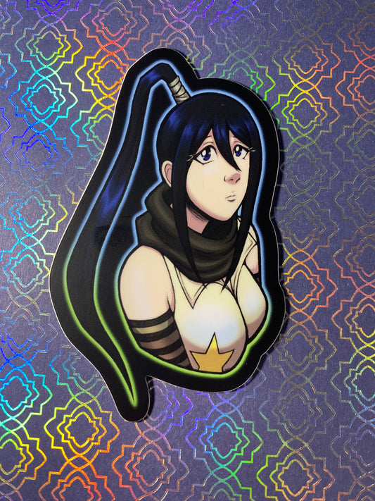 Tsubaki SE Fan Art Sticker DISCONTINUED
