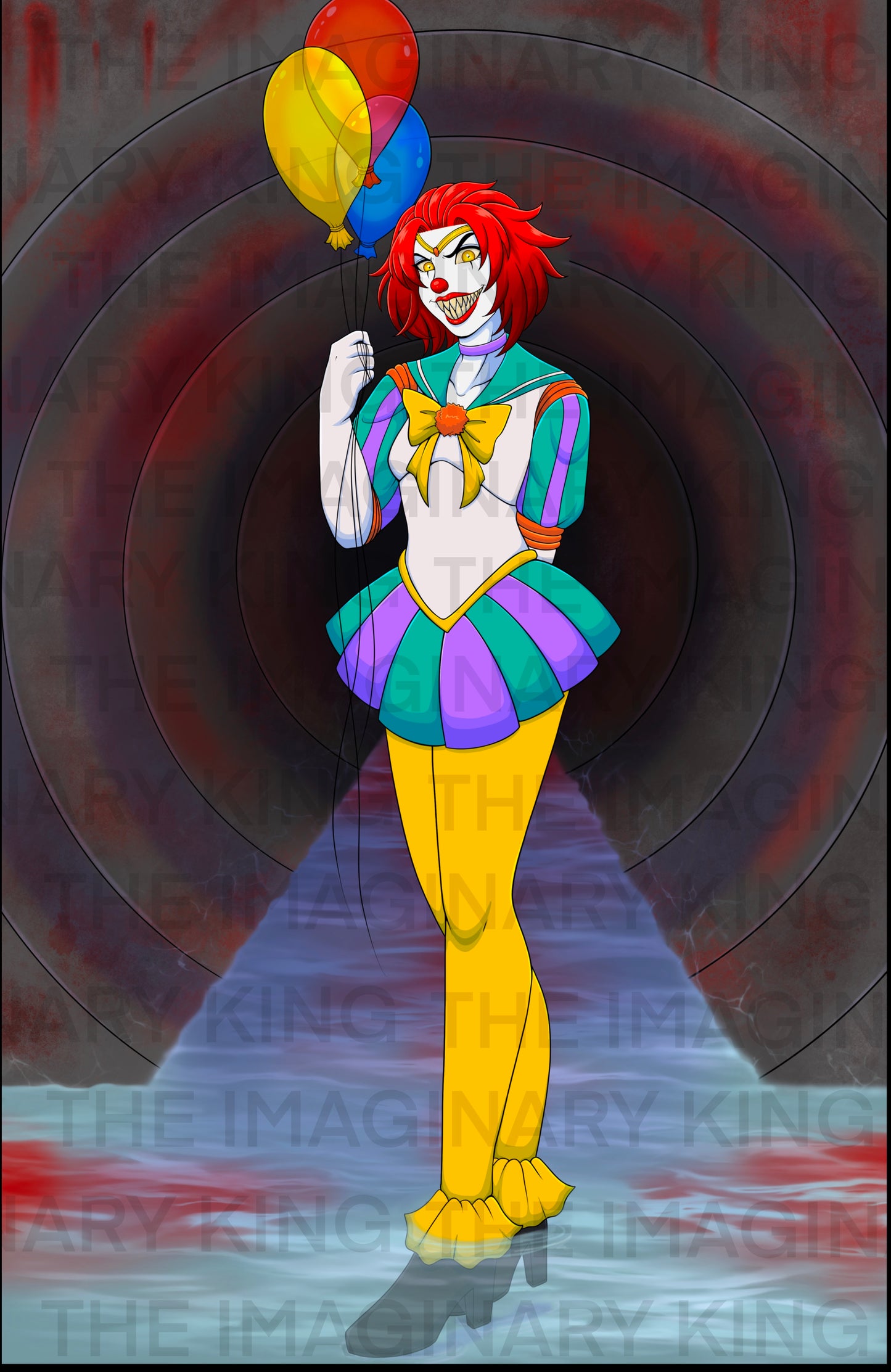 Spooky Scouts - Sailor Moon Horror Mash Up 11"x17" Prints